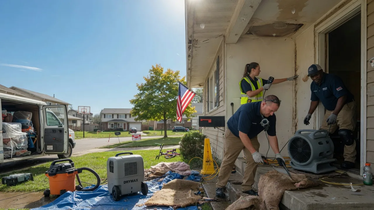 Water Damage Restoration in Pennington, NJ near me